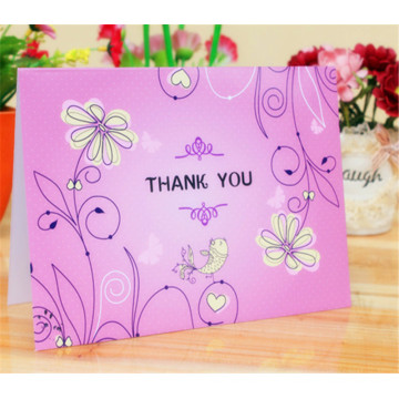 Quatro cores Custom Paper Card Gift Greeting Cards Printing